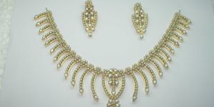 Real Stone Necklace Set