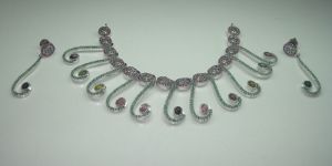 Silver Necklace Set