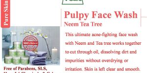 Neem Tea Tree Pulpy Face Wash