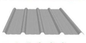 Color Coated Trapezoidal Profile Sheets