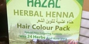 Hazal Herbal Henna Colors