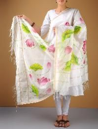 Hand Painted Dupattas