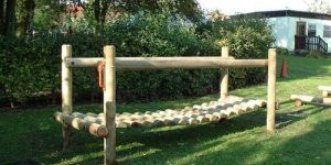Playground Balancing Bridge