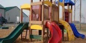 Playground Hut Type Slide