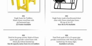 Single Table and Chair