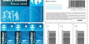 Barcode Printed Cards