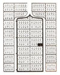 Wrought Iron Screen