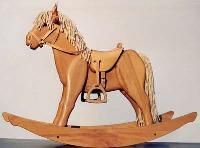 Wooden Rocking Horse
