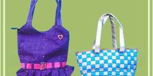 Jute Zari Work Bag