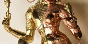 Brass Ardhanarishvara Sculpture