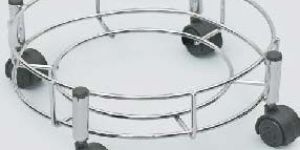 Stainless Steel Cylinder Trolley