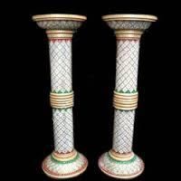 Marble Garden Pillar