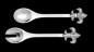 Designed Tongs Fleur De Lis Serving Set - Set of 2
