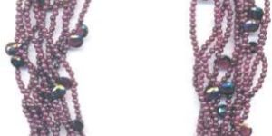 Garnet Beads Necklace