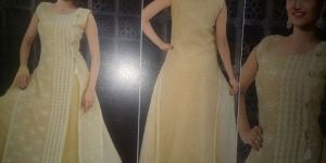 D.no 128 Ladies Designer Gown