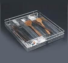 Stainless Steel Cutlery Basket