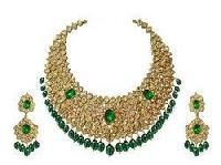Diamond Polki Necklace Set
