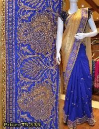Designer Synthetic Sarees