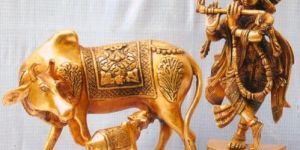 Metal Krishna Statue