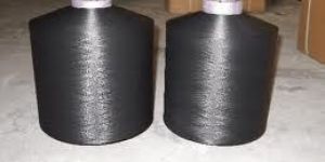 Polyester Dope Dyed Black Yarn