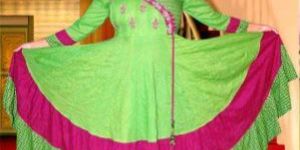 Angrakha Style Ladies Kurti