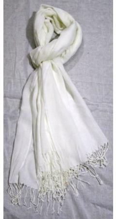 Modal Diamond Weave Pashmina Shawls with Fringes