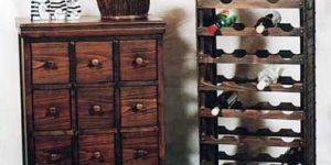 Durable Wooden Wine Rack