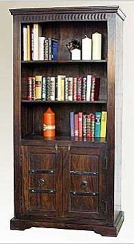 Brown Wood Bookshelves