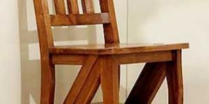 Carved Wooden Chairs