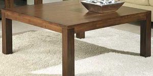 Brown Wooden Coffee Table