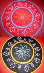 Handmade Woolen Namda Rug