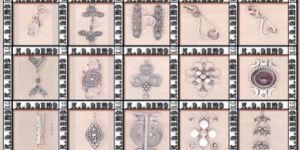 Silver Hair Clips