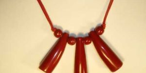 Ja 612 R Resin Necklace