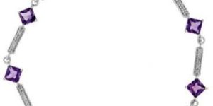 Silver Diamond Bracelet