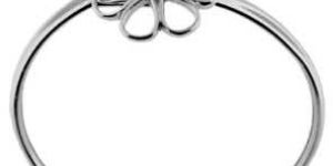 Silver Gemstone Bangles  - Sgb  004