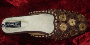 Ladies Beaded Slippers