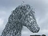 Iron Animal Sculpture