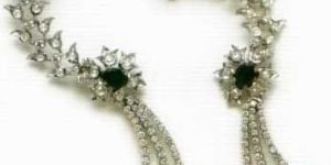 White Gold Earrings