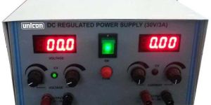DC REGULATED POWER SUPPLY 0-24V/1A