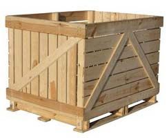 Wooden Vegetable Bins