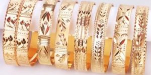 Designer Gold Bangles