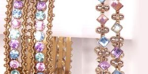 Gold Bangles(kundan Series)