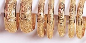 Kada Series Gold Bangles