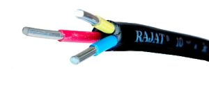 PVC Insulated Three Core Aluminum Round Cable