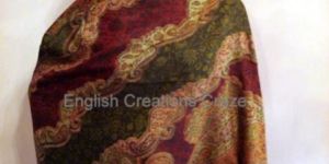 Polywool Jacquard Shawls