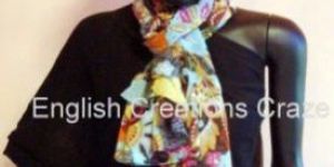 Printed Fashion Stoles - EC-3030-A