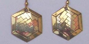Brass Earring (CJ-8946)