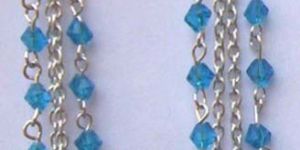 Glass Bead Earrings (CJ-8227)