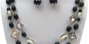 Glass Bead Necklace Set (CJ-7379)