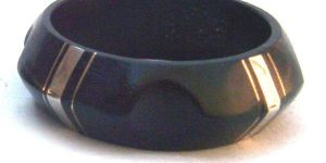 Wooden Bangle Antique (CJ-7837)